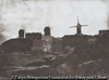 Percement de la Rue de Tholozé - Vue de 3 Moulins de Montmartre.