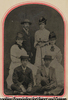 Portrait of Tadanari Matsudaira with other Japanese men and Western woman