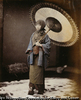 Japanese Woman with an umbrella