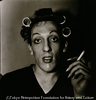 A young man in curlers at home 1966, on west 20th street