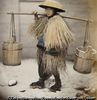 Japanese man in Winter Dress