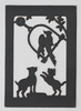 Carte decoupee d'ombre