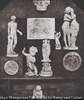 Groupe de 6 statuettes.