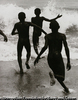 Boys Running into the Surf at Lake Tanganyika