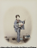 (Woman with fan)