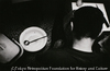 (Man sitting with empty bowl and his head dowm)