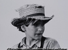 Amish boy with Straw Hat