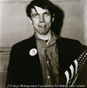Patriotic Young man with a flag