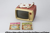 General Electric TV set with record player -2films with record, Peter Pan