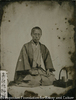 小島柳蛙像
