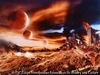 静かに燃える街