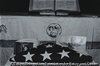 Memorial display for accident victim, USS Forrestal, Mediterranean Sea