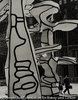 Sculpture by Dubuffet, symbolic of New York