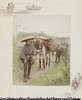 1637 Pack horse on the country way.